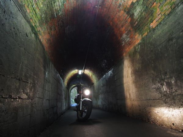 県道80号線・素敵なレンガ造りの相坂トンネルがあった@兵庫県夢前
